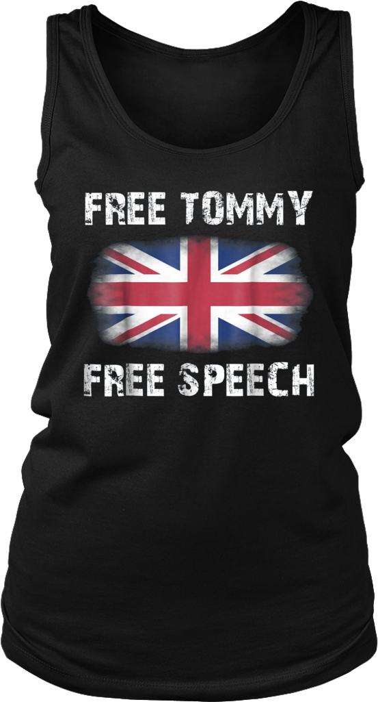 Freetommy Robinson Uk Flag Shirt - Shirt (1024x1024), Png Download