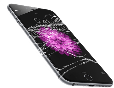 20 Minutes Iphone 6 Screen Repair Services - Iphone Screen Repair Png (480x371), Png Download