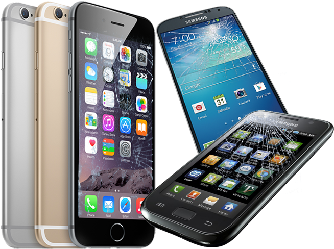 Screen Crack Phone Damage Repair - Robobull 3d Tempered Glass For Iphone 7 (697x500), Png Download