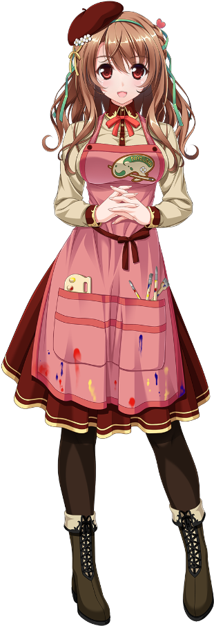 Nazuna - Painter (727x1028), Png Download
