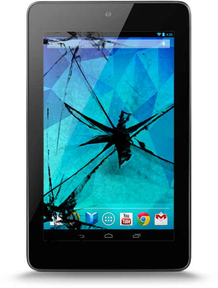 Best Nexus 7 Screen Replacement In Nyc Nexus 7 Screen - Asus Nexus 7 4g (500x617), Png Download