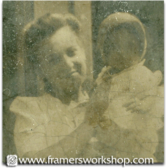 As You Can See On This Page, Even Badly Damaged Photographs - Framer's Workshop (360x360), Png Download