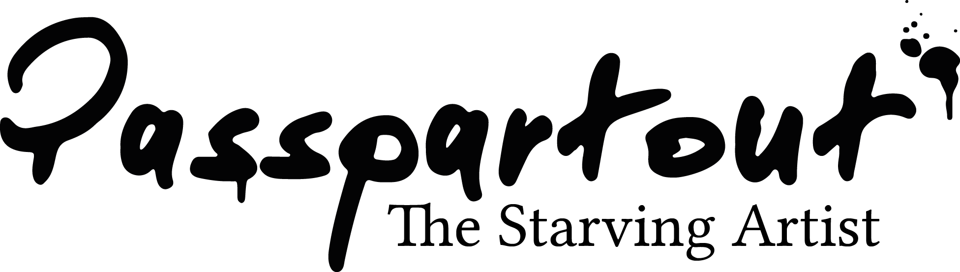 Passpartout Logo Black Withsubtitle - Can Do All Things Through (1952x553), Png Download
