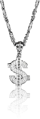 Bling - Locket (391x412), Png Download