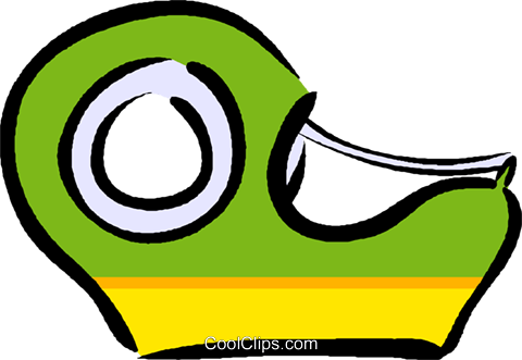 Scotch Tape Royalty Free Vector Clip Art Illustration (480x331), Png Download