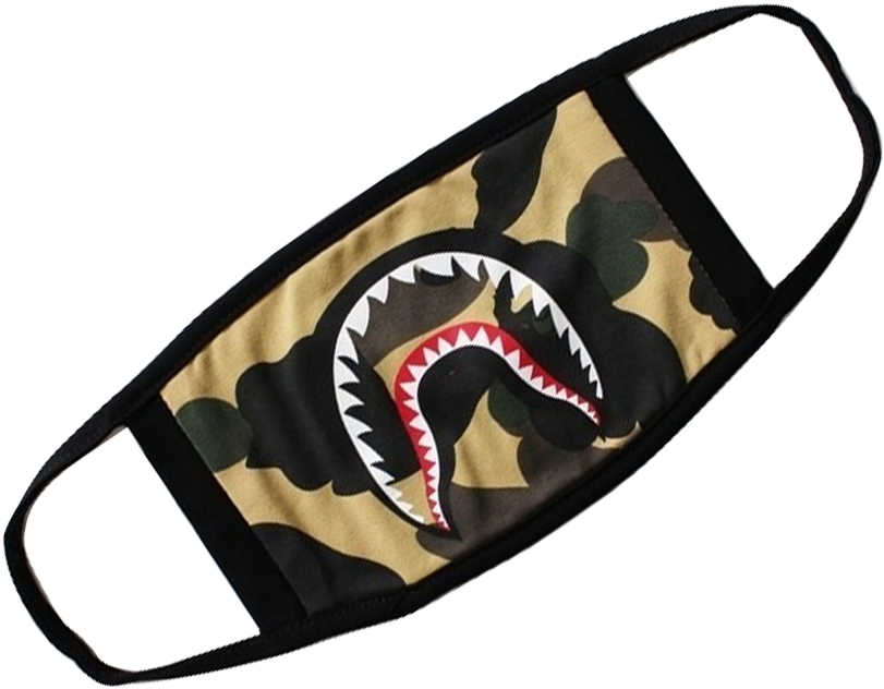 Bape Shark Mask - Bathing Ape Colour Camo Shark Mask Red One Size (1000x1000), Png Download