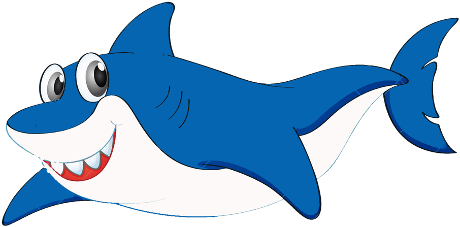 Cartoon Free Download Best On X Png - Shark Clipart Png (928x487), Png Download