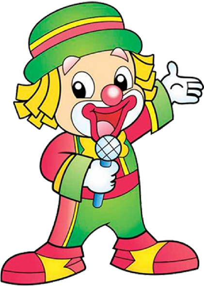 Party Clown Images Clip Art - Patati Patata Desenho Png (600x600), Png Download