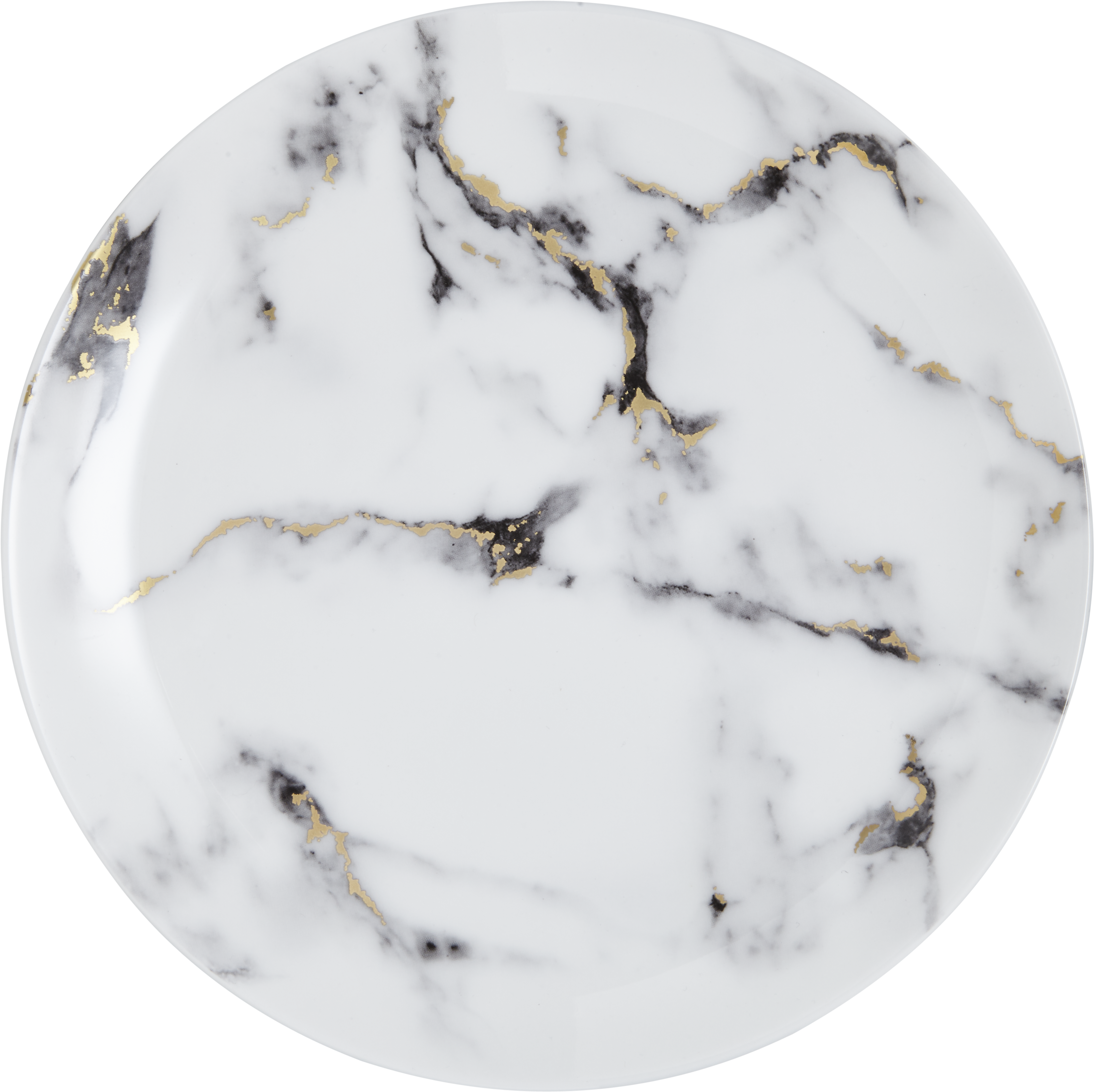 Venice Marble Dinner Plate - Prouna Marble Venice Fog Dinner Plate 10.5 (3900x3900), Png Download