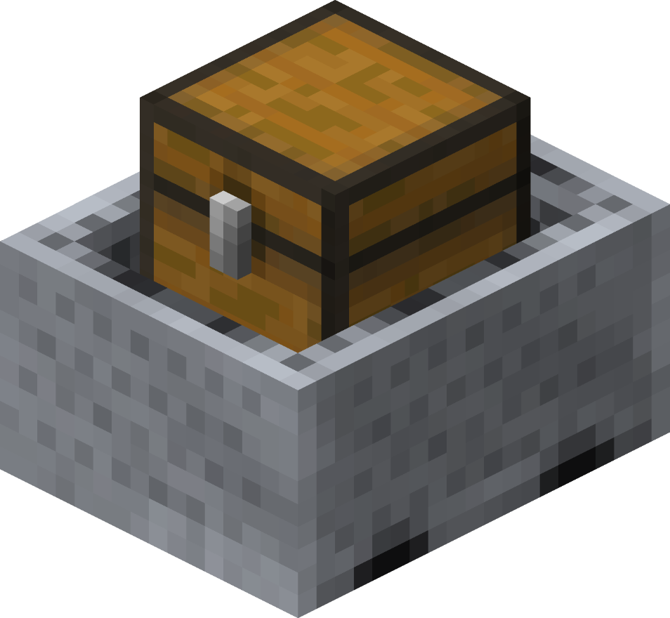 Minecart With Chest (954x880), Png Download