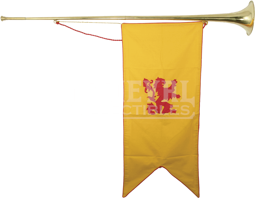 Medieval Trumpet (883x883), Png Download
