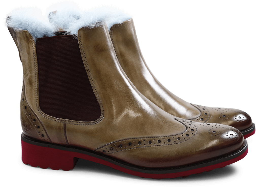 Ankle Boots Amelie 5 Marble Shade Burgundy Fur Lining - Instant Messaging (1024x1024), Png Download