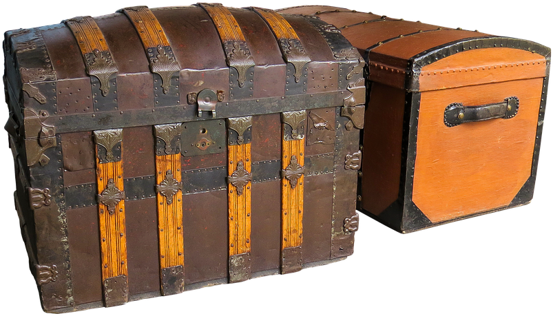 Chest, Box, Luggage, Go Away, Travel, Holiday, Isolated - Suitcase (960x701), Png Download