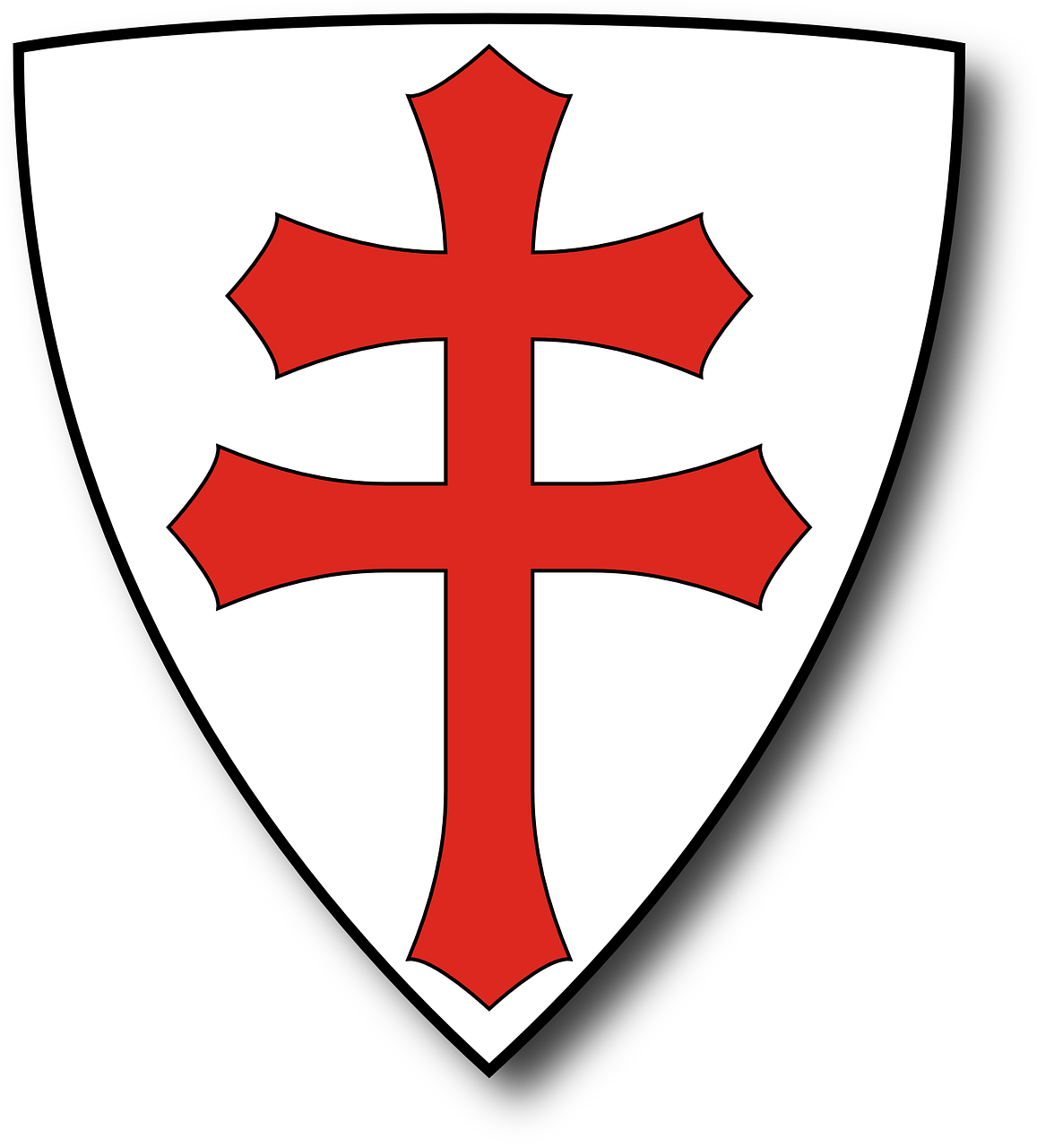 Coat Of Arms Shield Hungary - Medieval Hungary Coat Of Arms (1157x1280), Png Download