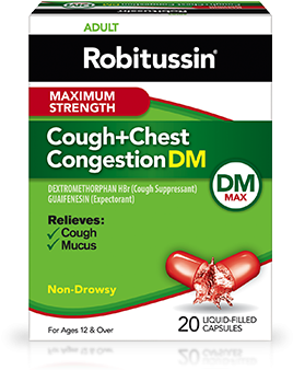 Maximum Strength Cough Chest Congestion Dm Liqu - Robitussin Maximum Strength Cough And Chest Congestion (400x370), Png Download