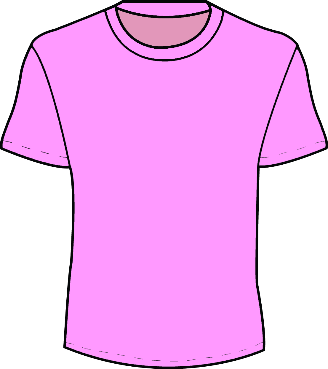 Shirt Clipart T Shirt Free Clipart On Dumielauxepices - T Shirt (1107x1244), Png Download