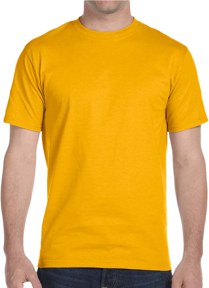 Download Hanes 518t Tall 6.1 Oz. Beefy-t® PNG Image with No Background ...