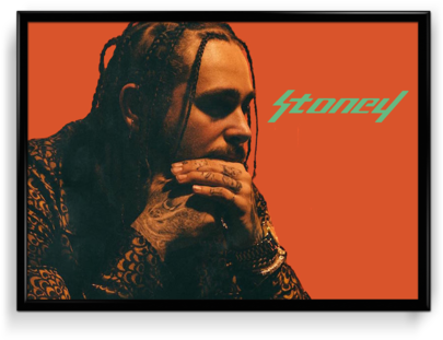 Post Malone Hit This Hard (480x376), Png Download