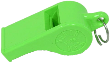 Whistle Neon Green Seron - Whistle (400x400), Png Download