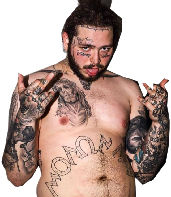 Does Post Malone Smell Bad (576x649), Png Download