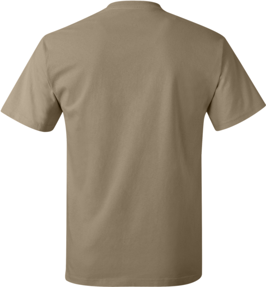 T Shirt Template Sand (600x600), Png Download
