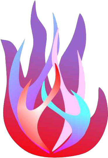 Violet Flame Chakra - Awakening The Flame By Diana Savil (403x562), Png Download