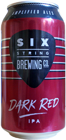 Beer Six String Dark Red Ipa - Six Strings Dark Red Ipa (300x475), Png Download