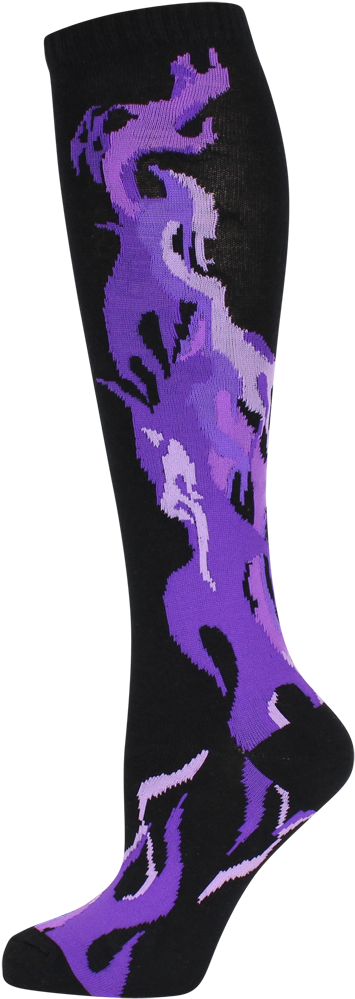 Flame Socks - Sock (819x1024), Png Download