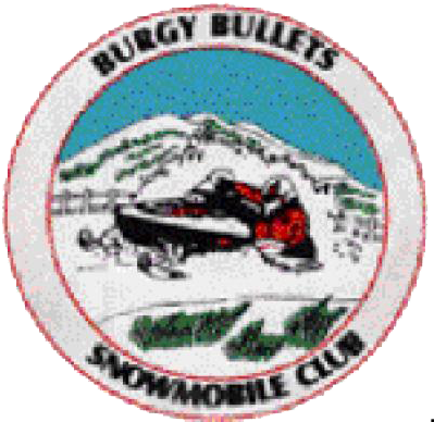 Burgy Bullets Snowmobile Club (400x397), Png Download