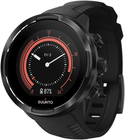 Suunto 9 Baro, Gps Watch, Suunto - Suunto Ambit 3 Black (480x480), Png Download