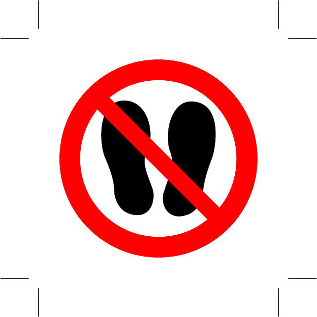 Step, Walk, Prohibited, Not Allowed, Forbidden, Sign - Verbotszeichen Betreten Verboten (640x640), Png Download
