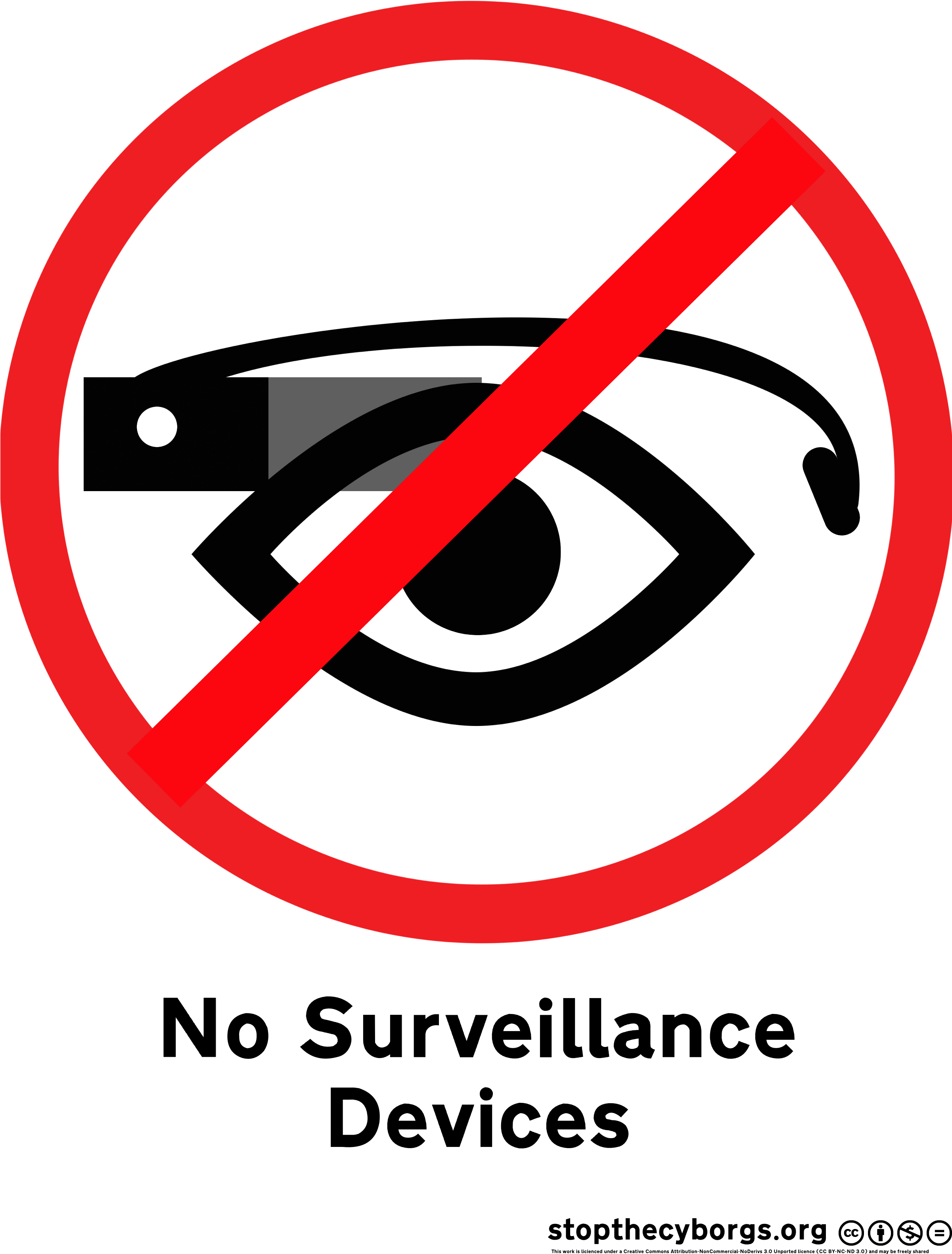 Picture Freeuse Stock Google Glass Signs The Cyborgs - Google Glass Banned (2400x3200), Png Download