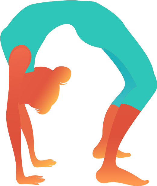 Bridge Pose - Icon (1000x1000), Png Download