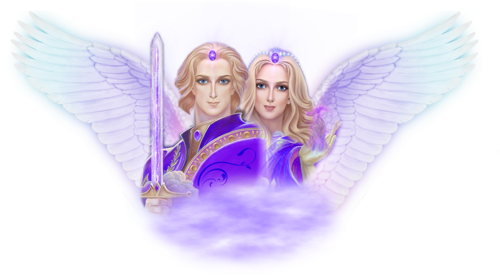 Zadkiil I Ametista - Fairy (1650x929), Png Download