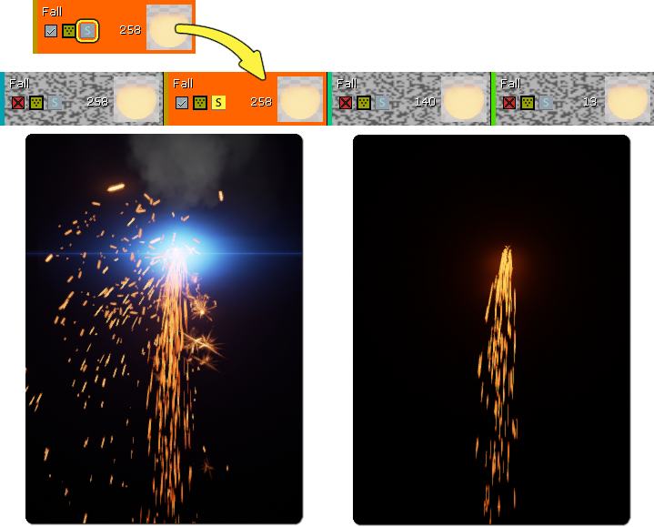 Solo Mode Will Disable All Other Particle Emitters - Portable Network Graphics (719x579), Png Download