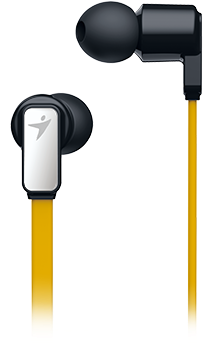 Genius Hs-m260 In-ear Headset, Black (350x440), Png Download