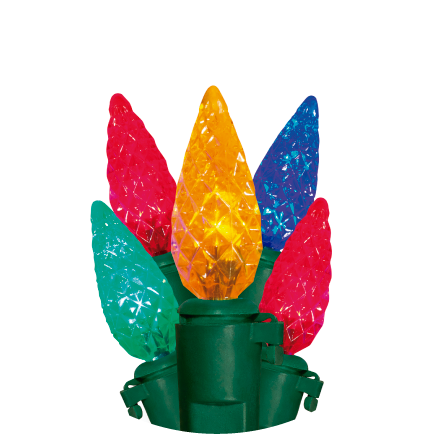 Luces Navideñas - Christmas Lights (432x458), Png Download