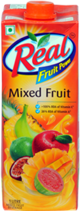 Real Mix Fruit Juice (750x750), Png Download