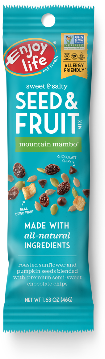 Grab & Go Seed & Fruit Mix - Packaging And Labeling (1194x1194), Png Download