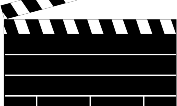 Beautiful Clapboard Template Image Example Resume Ideas - Clap Board Clip Art (750x425), Png Download