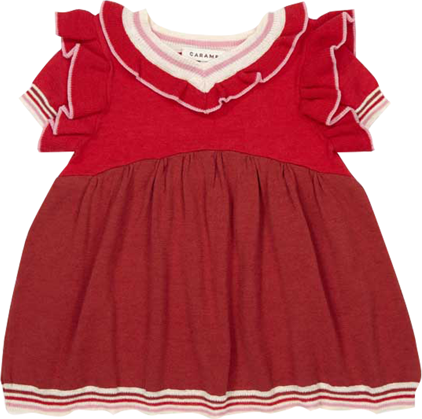 Caramel Baby And Child Foxglove Knitted Baby Dress - Cocktail Dress (1000x1000), Png Download