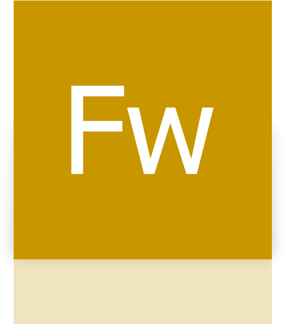 Adobe,firework,mirror Icon - Tan (640x640), Png Download