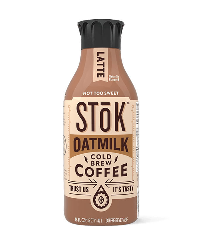 Stok Cold Brew Oat Milk (781x791), Png Download