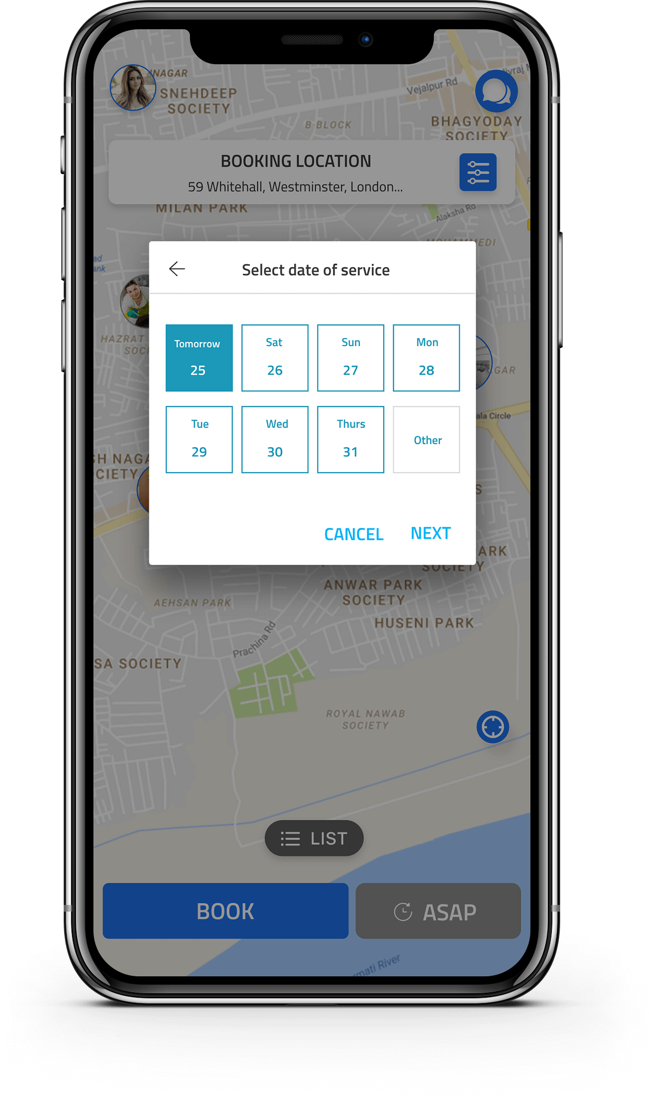 Scheduling - Doctor Dashboard For Mobile (1264x2134), Png Download