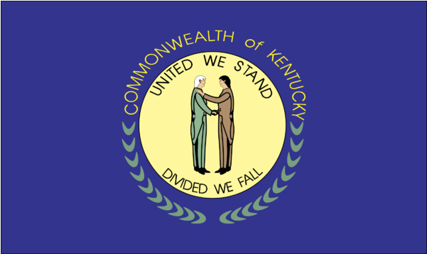 State Flag Of Kentucky Drawing (800x600), Png Download