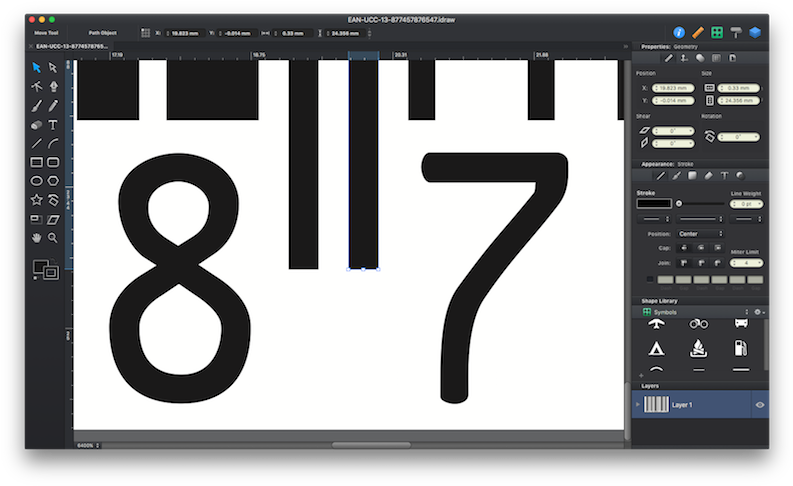 Accurate Barcodes - Graphics Software (800x491), Png Download