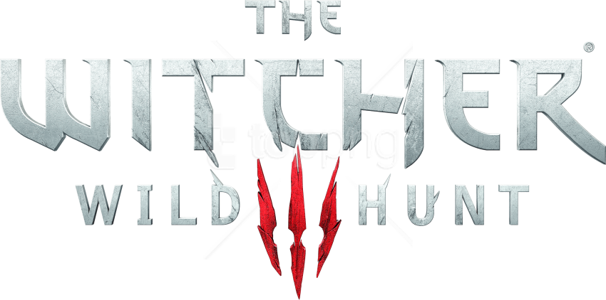 Free Png The Witcher 3 Logo Png Images Transparent - Witcher 3: Wild Hunt (850x422), Png Download
