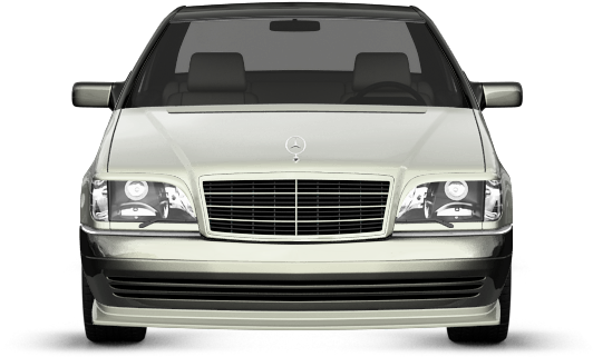 Mercedes S Class '92 By Alf-kotovoz - Mercedes-benz W124 (1004x500), Png Download