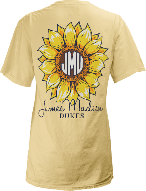 Coastal Ss V-neck "sunflower" - Active Shirt (500x654), Png Download