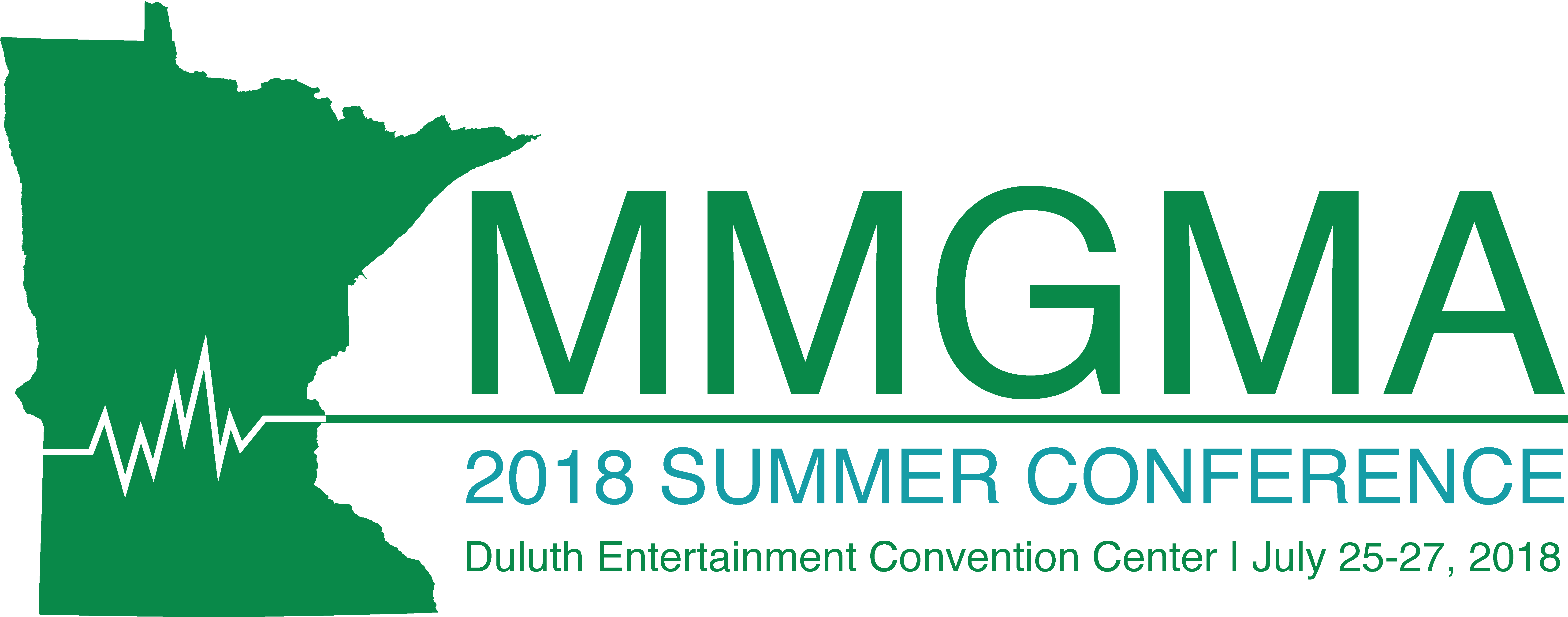 2018 Mmgma Summer Conference Logo - Minnesota (6692x2733), Png Download